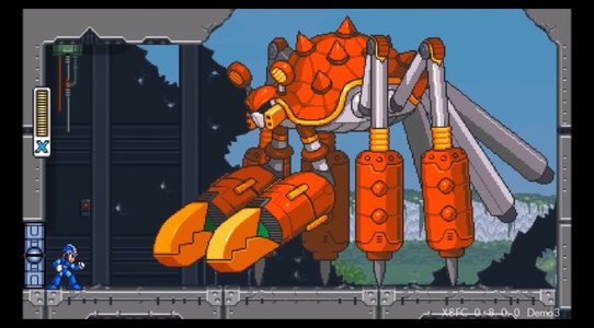 16-Bit Demake Demo of Mega Man X8 available for download