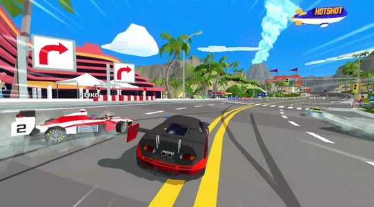 90s arcade racing game, Hotshot Racing, is coming to the PC on September 10th