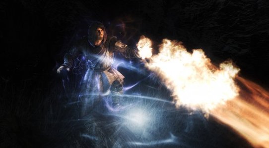 This 1.6GB Mod for Skyrim Special Edition overhauls all of its effects textures