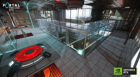 Portal Prelude RTX is the first game using NVIDIA RTXIO